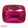 Natural heated ruby