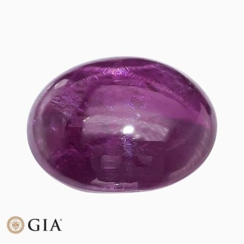 Natural star ruby