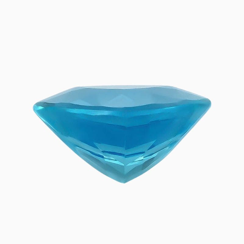 Swiss blue topaz gemstone