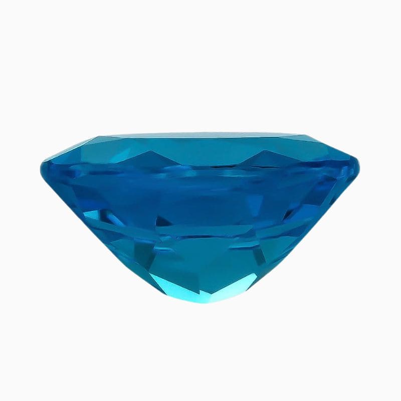 Swiss blue topaz gemstone