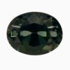Natural teal blue-green sapphire gemstone