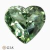 Natural teal bluish green sapphire gemstone