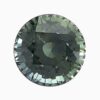 Natural teal green-blue sapphire gemstone