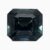 Natural teal green-blue sapphire gemstone