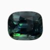 Natural teal green-blue sapphire gemstone