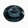 Natural teal green-blue sapphire gemstone