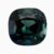 Natural teal green-blue sapphire gemstone