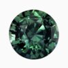 Natural teal green-blue sapphire gemstone