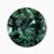 Natural teal green-blue sapphire gemstone