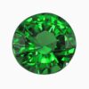 Natural green round tsavorite gemstone