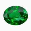 Natural green oval GIA tsavorite gemstone