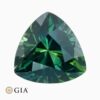 Natural unheated blue-green-yellow sapphire gemstone