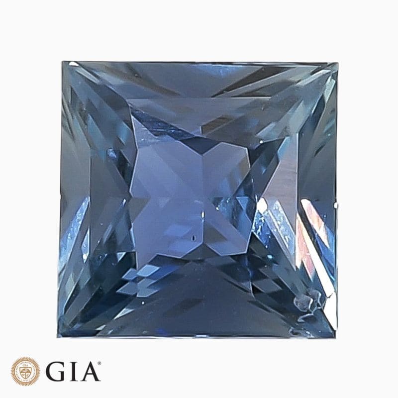 Natural unheated blue sapphire gemstone