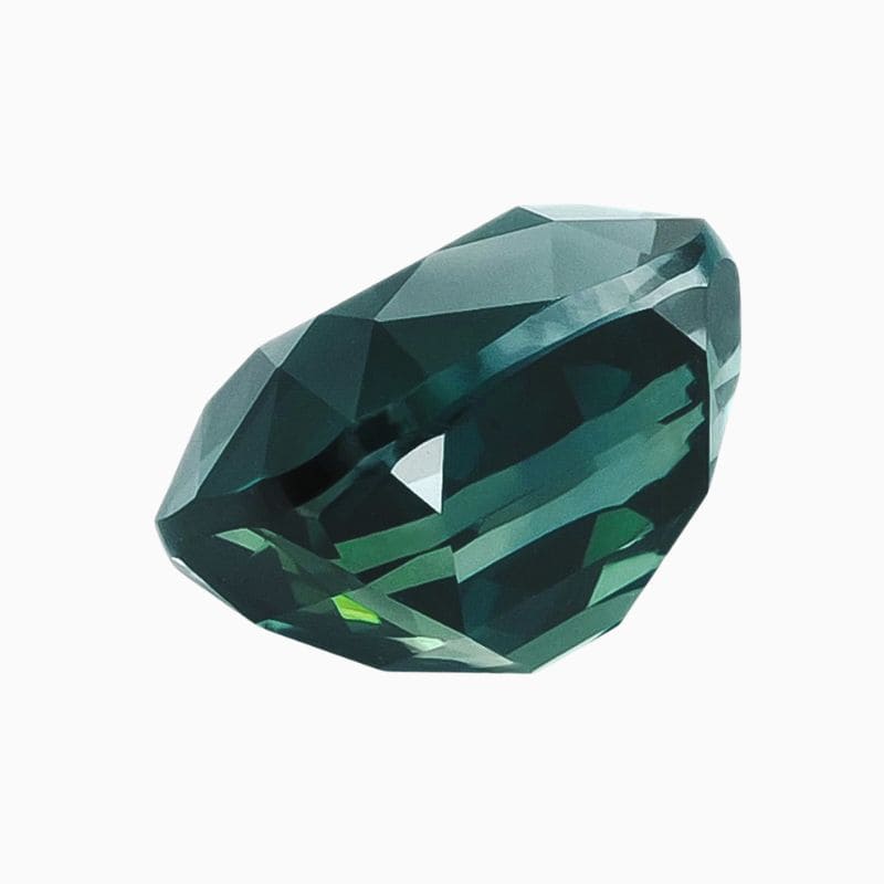 Natural unheated greenish blue sapphire