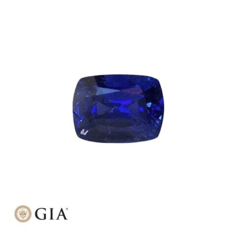 Natural unheated blue sapphire gemstone