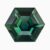 Natural unheated greenish blue sapphire gemstone