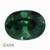 Natural unheated greenish blue sapphire gemstone