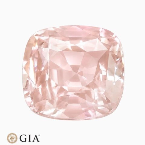 Natural unheated padparadscha sapphire gemstone
