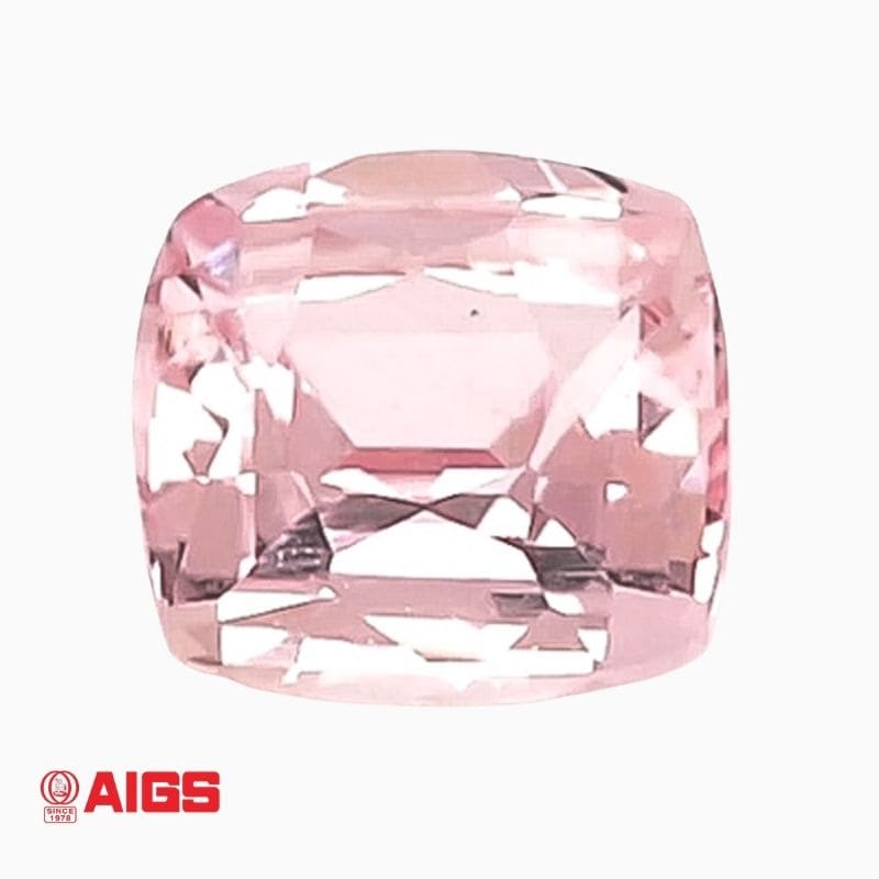 Natural unheated padparadscha sapphire gemstone