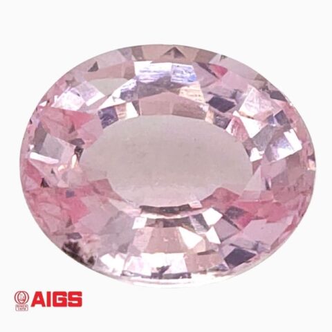 Natural unheated padparadscha sapphire gemstone