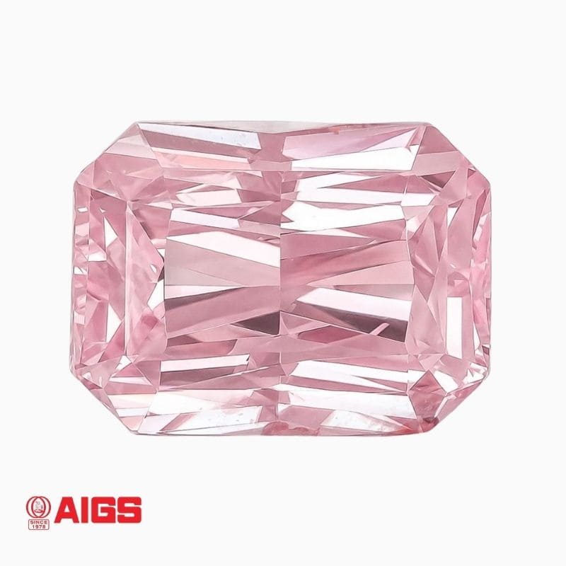 Natural unheated padparadscha sapphire gemstone