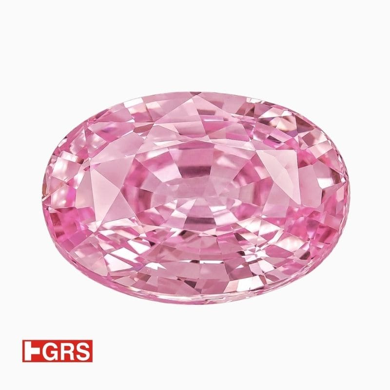 Natural unheated padparadscha sapphire gemstone