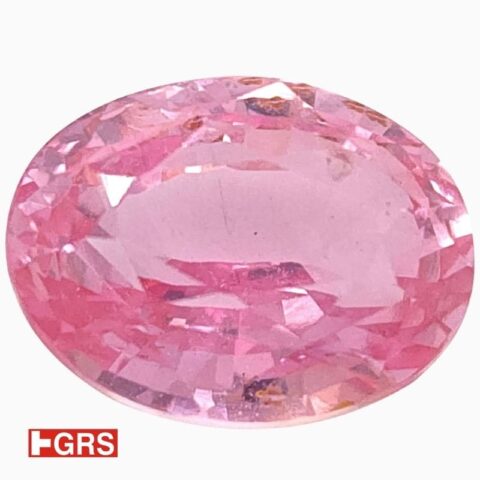 Natural unheated padparadscha sapphire gemstone