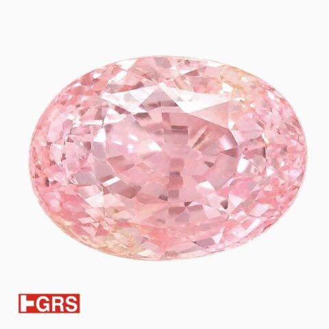Natural unheated padparadscha sapphire gemstone
