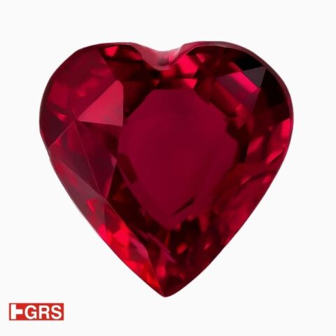 Natural unheated pigeon's blood mozambique ruby gemstone