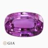Natural unheated pink-purple sapphire gemstone