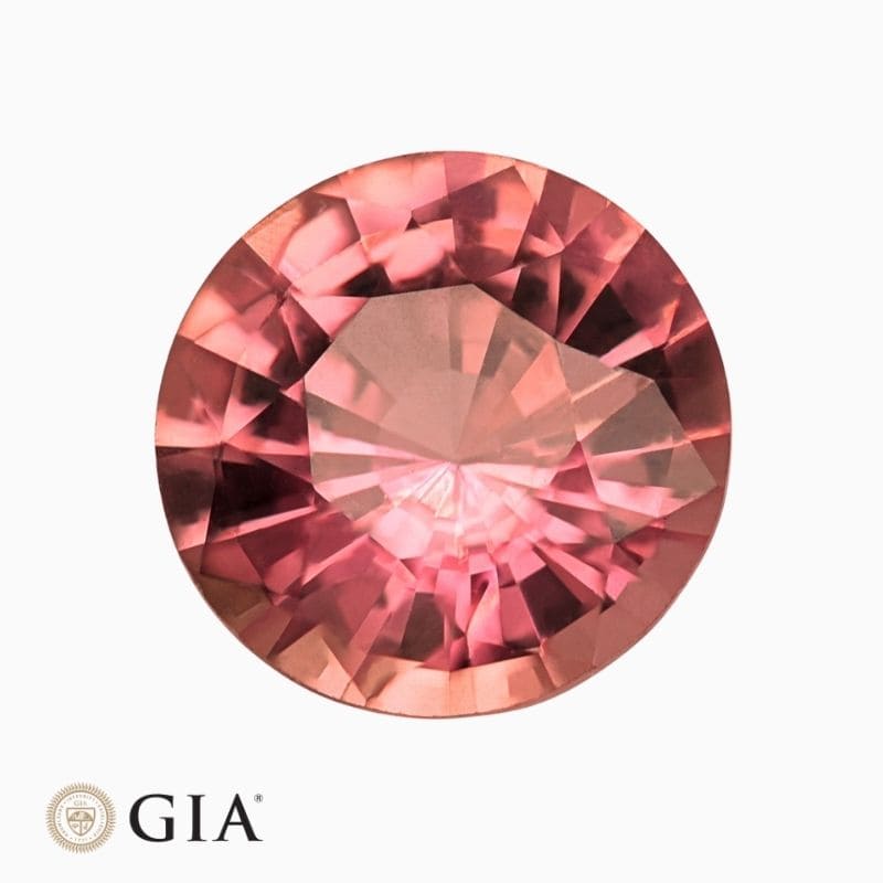 Natural unheated pink sapphire gemstone