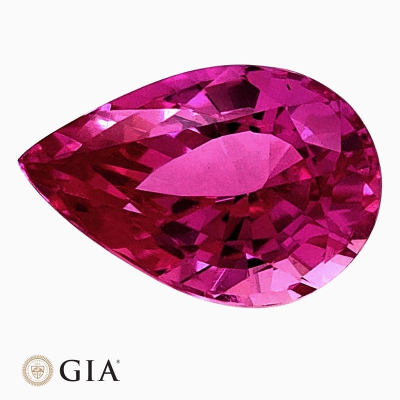 Natural unheated pink sapphire gemstone
