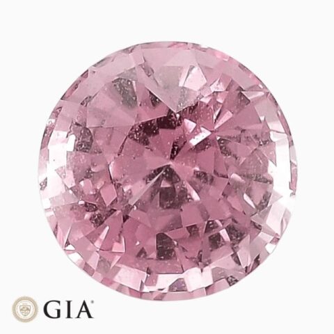 Natural unheated pink sapphire gemstone