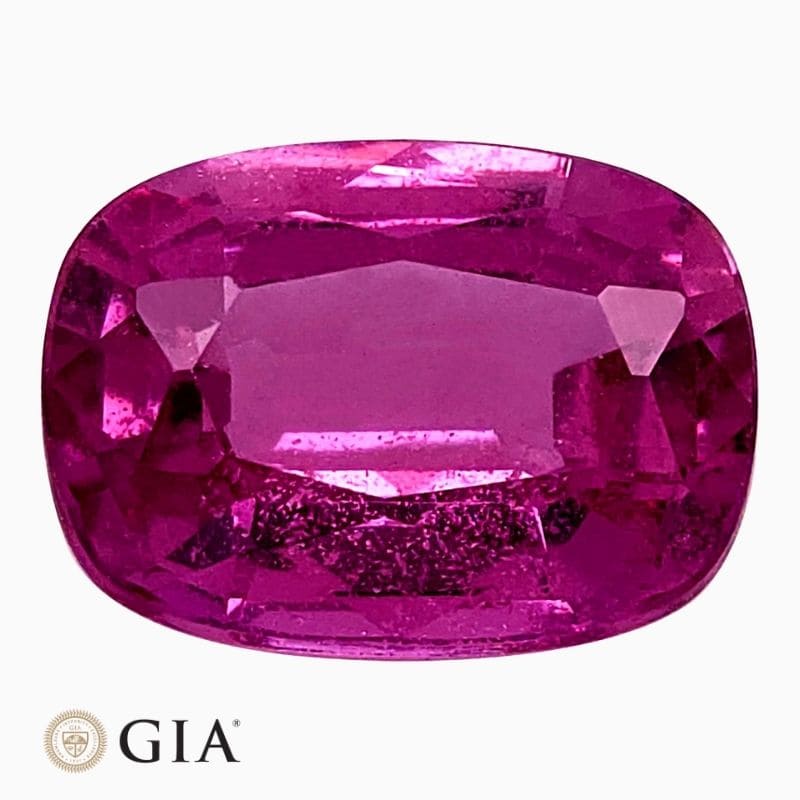 Natural unheated pink sapphire gemstone