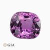 Natural purple sapphire gemstone