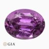 Natural unheated purplish pink sapphire gemstone