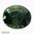 Natural unheated teal bluish green sapphire gemstone