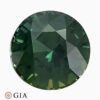 Natural unheated teal bluish green sapphire gemstone