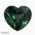 Natural unheated teal green-blue sapphire gemstone