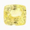 Natural yellow sapphire gemstone