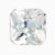 Natural white sapphire gemstone