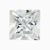 Natural white sapphire gemstone