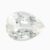 Natural white sapphire gemstone