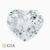 Natural near colorless sapphire gemstone