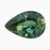 Natural yellow-green-blue sapphire gemstone