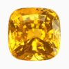 Natural yellow sapphire gemstone