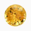 Natural yellow sapphire gemstone