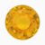 Natural orangy yellow sapphire gemstone