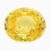 Natural yellow sapphire gemstone