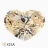 Natural yellow sapphire gemstone